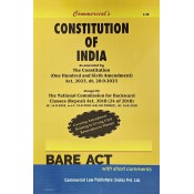 Commercial's The Constitution of India, 1950 Bare Act 2024